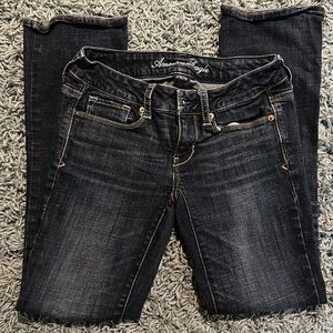 American Eagle stretch skinny kick jeans size 2
